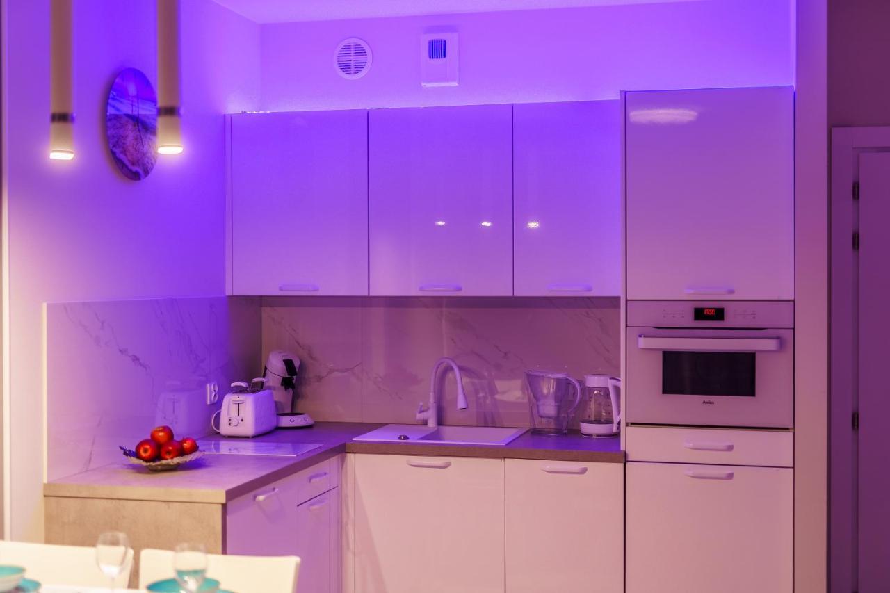 Apartament Z Widokiem Na Morze - Blekitna Perla By Perlowa Przystan Rent Сяноженти Екстер'єр фото